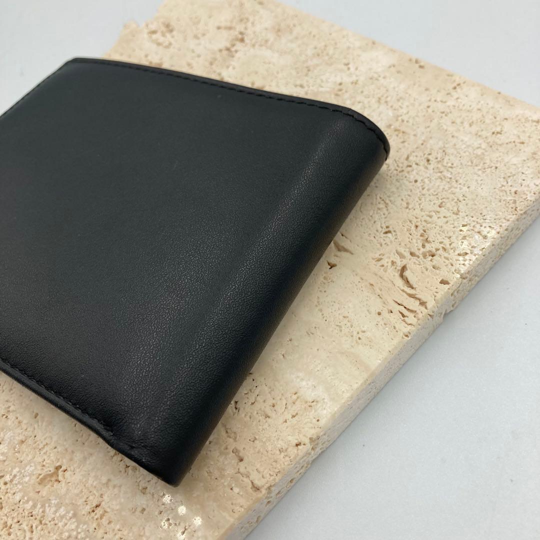 ！極美品！　モンブラン　折り財布　レザー　ブラック