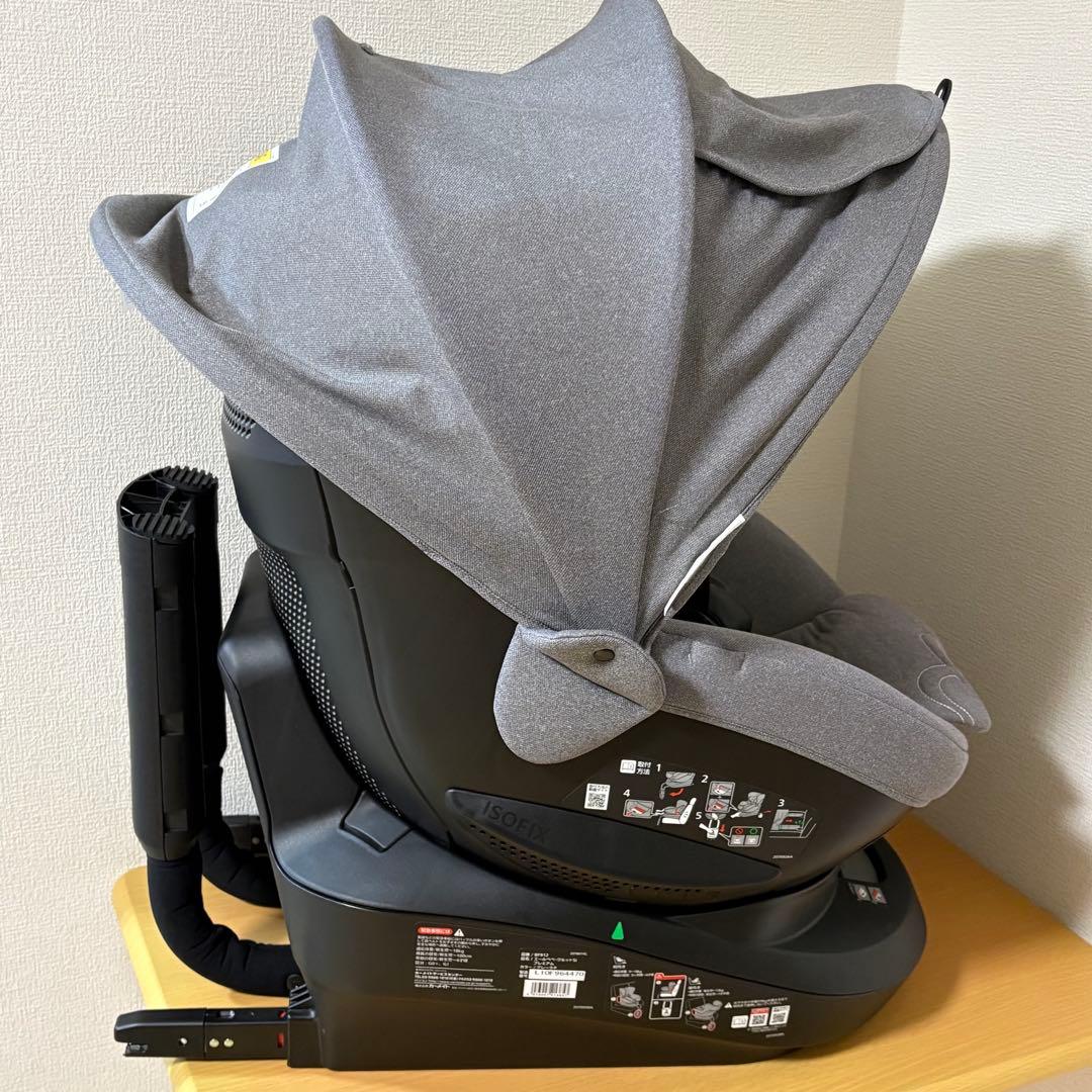 エールベベ クルット5i プレミアム グレーラテ チャイルドシート