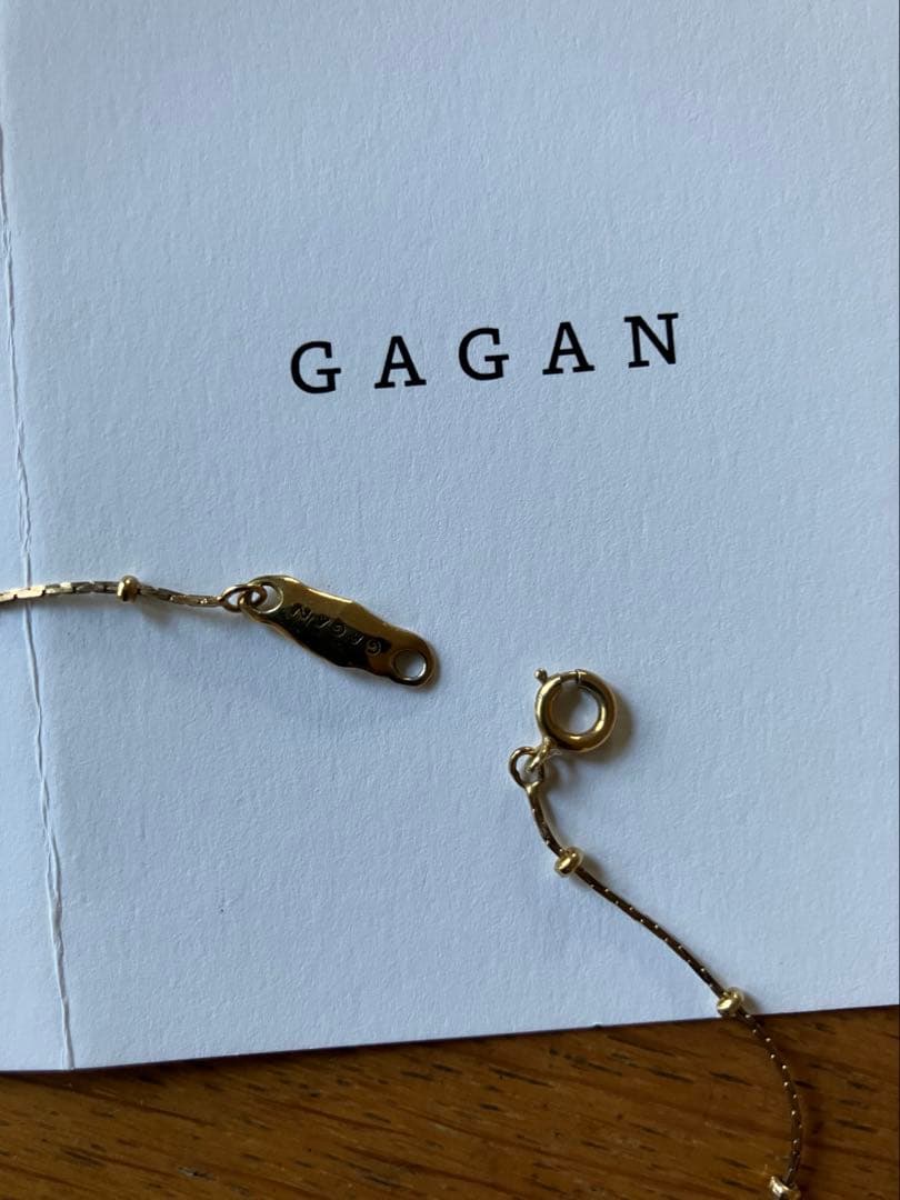 gagan AtoZ ネックレス　18KGP