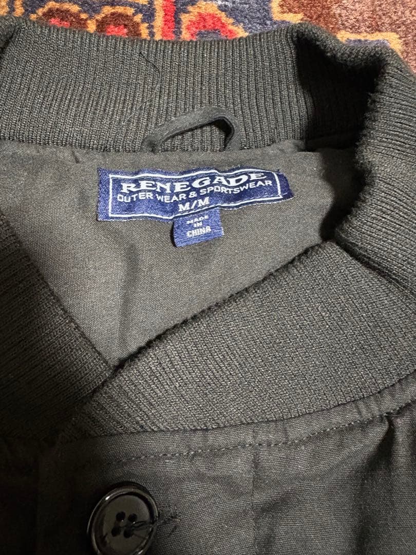 ダービー ジャケット　黒 サイズ　M RENEGADE SPORTS