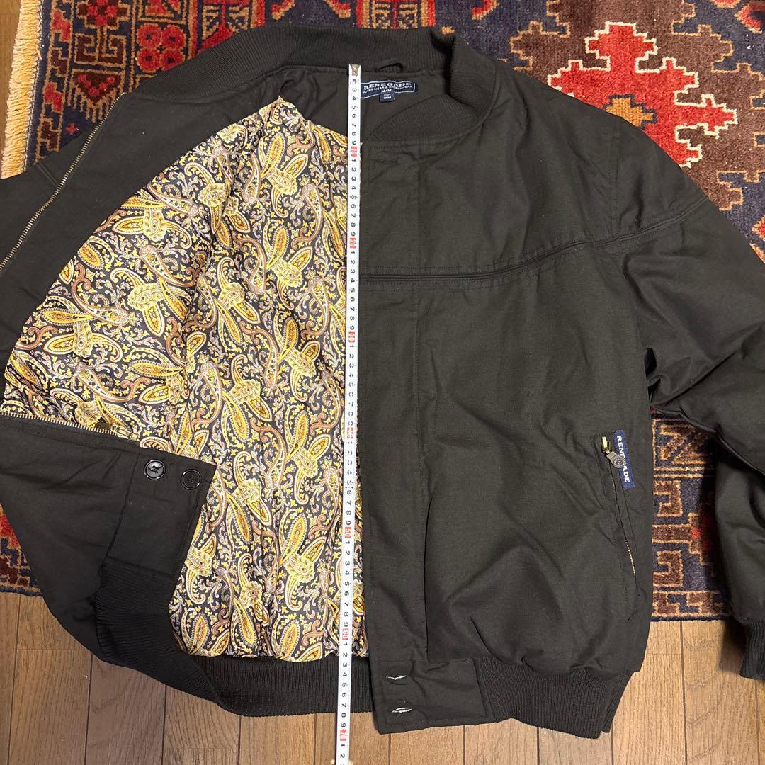 ダービー ジャケット　黒 サイズ　M RENEGADE SPORTS