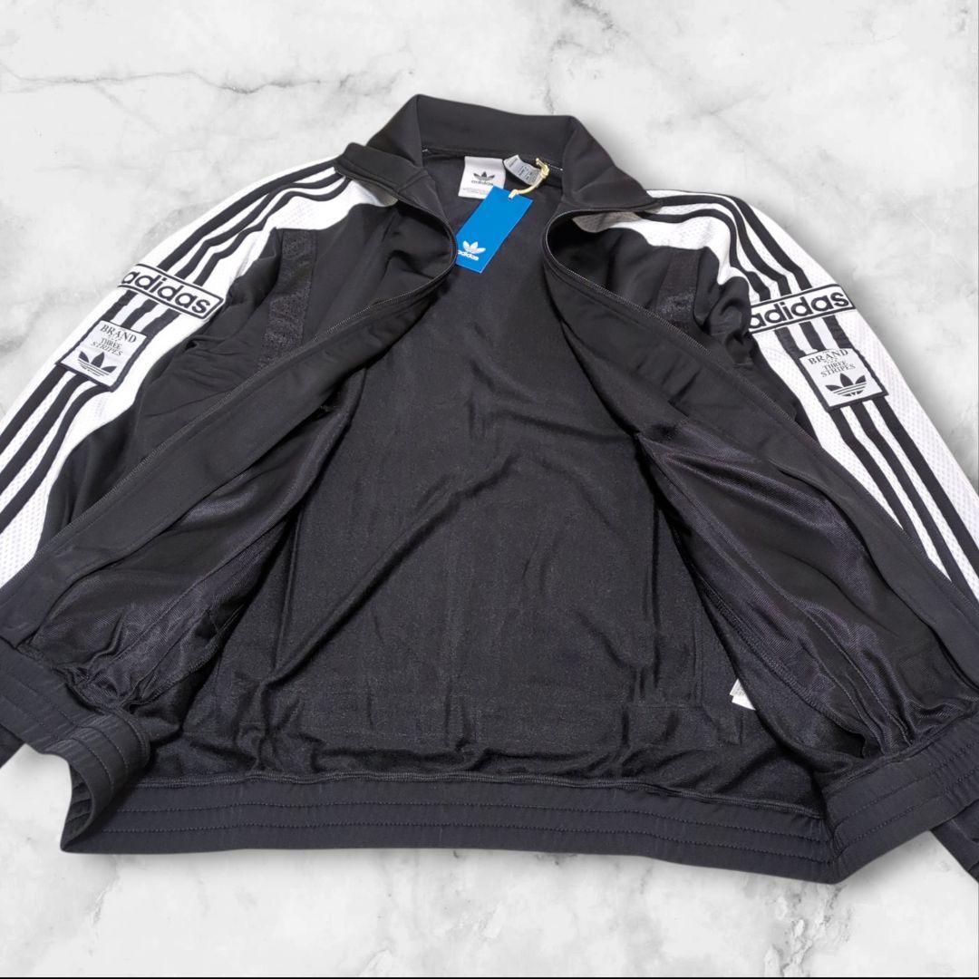 М】adidas アディブレイク トラックトップ ゆるシルエットブラック