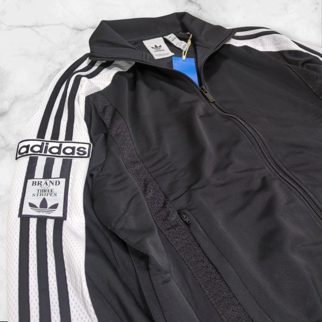 М】adidas アディブレイク トラックトップ ゆるシルエットブラック