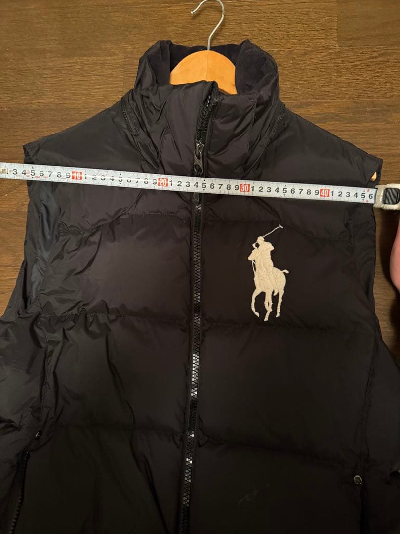 ★美品★正規品　ポロ ラルフローレン ダウンベスト 黒　即日配送