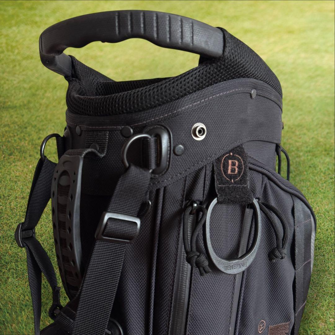 表参道ヒルズ限定モデル　ブリーフィング　キャディバッグ　黒　CR-4 カーボン