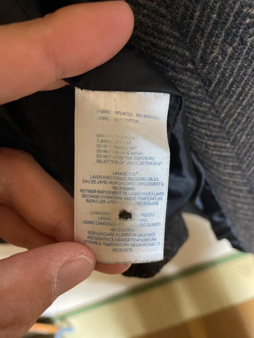 [美品]RRL（Double RL）ヘリンボーン ツイード テーラードジャケット