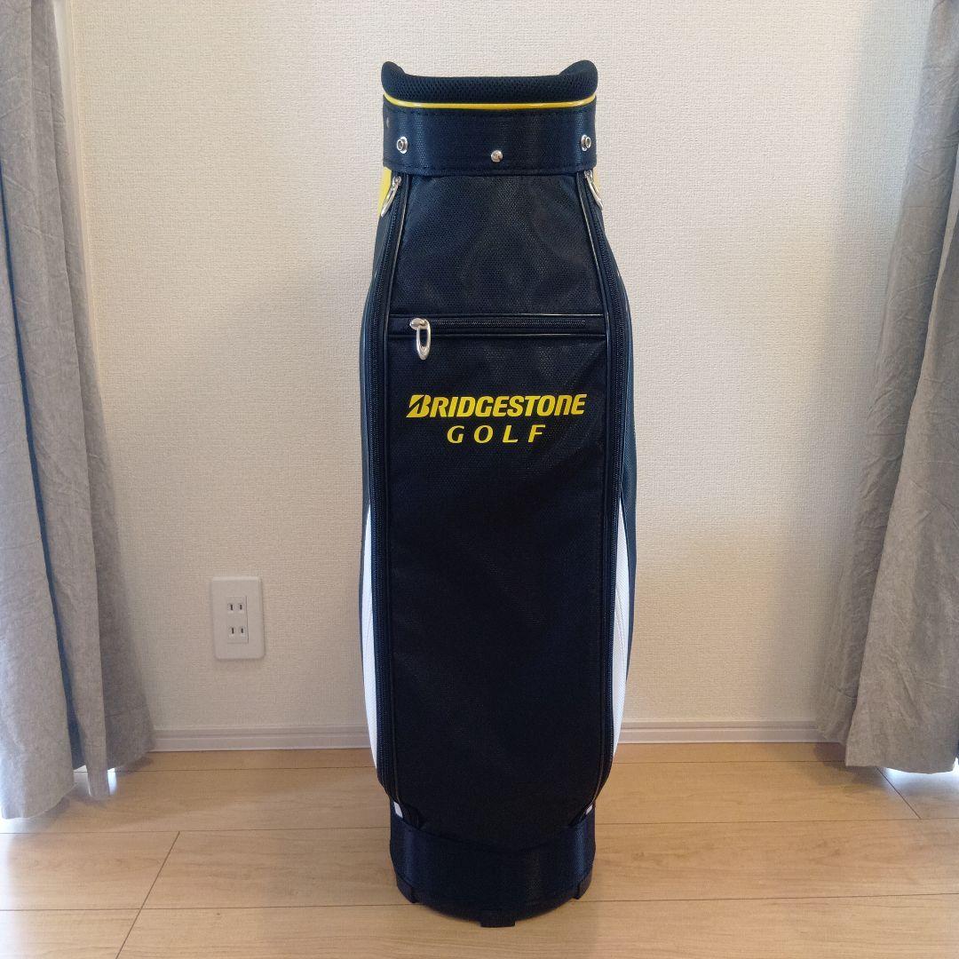 ★新品・未使用★ BRIDGESTONEキャディバッグ 黒/黄　ブリヂストン