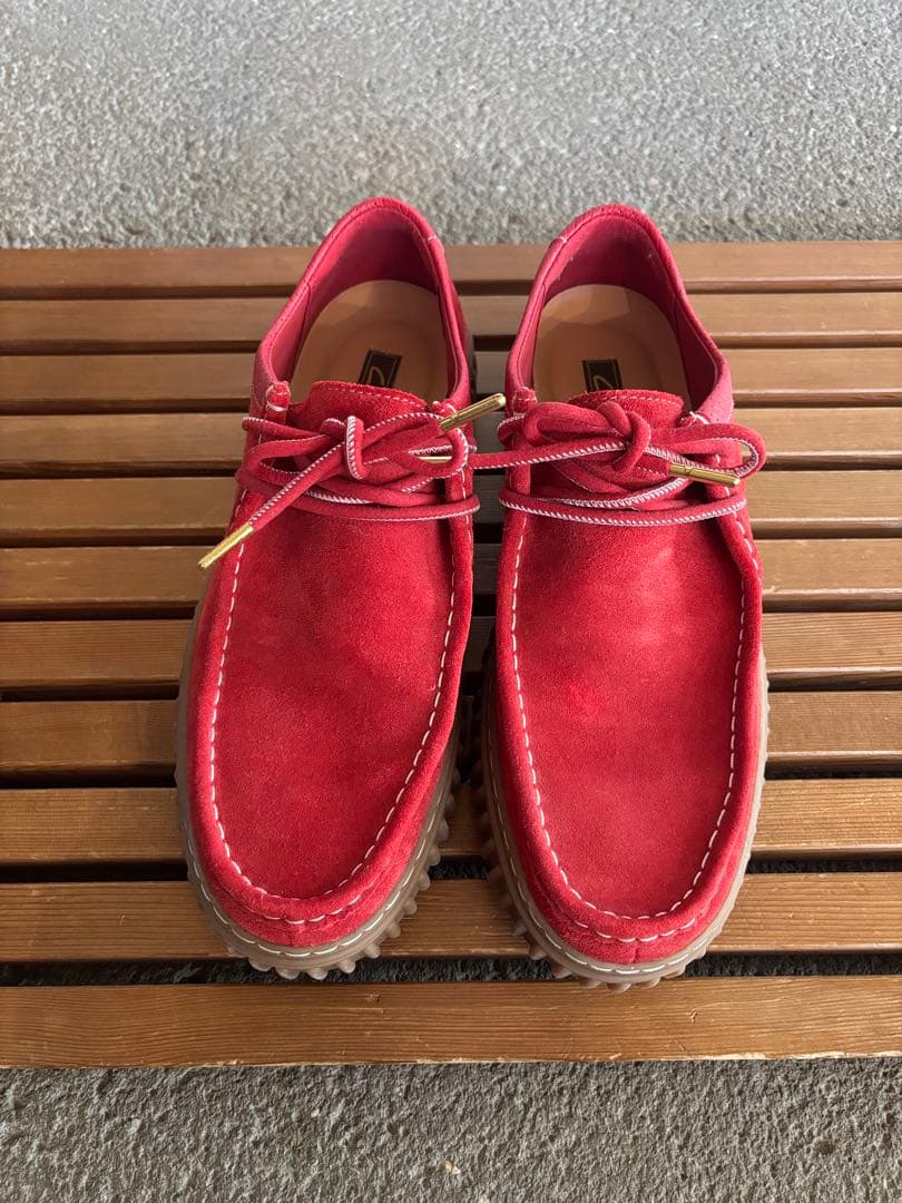 Clarksクラークス　トーヒル レッド