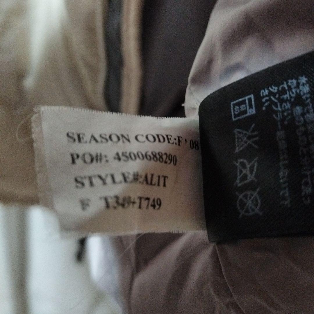 ノースフェイス レディース キルティング グースダウン ベスト Mドローコード有