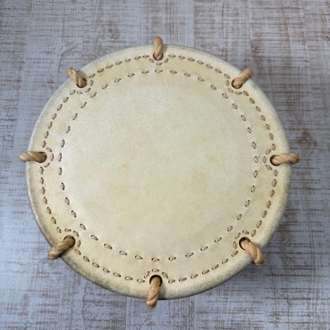 締太鼓 紐締め 平太鼓 和太鼓　スタンド付き　太鼓　祭り