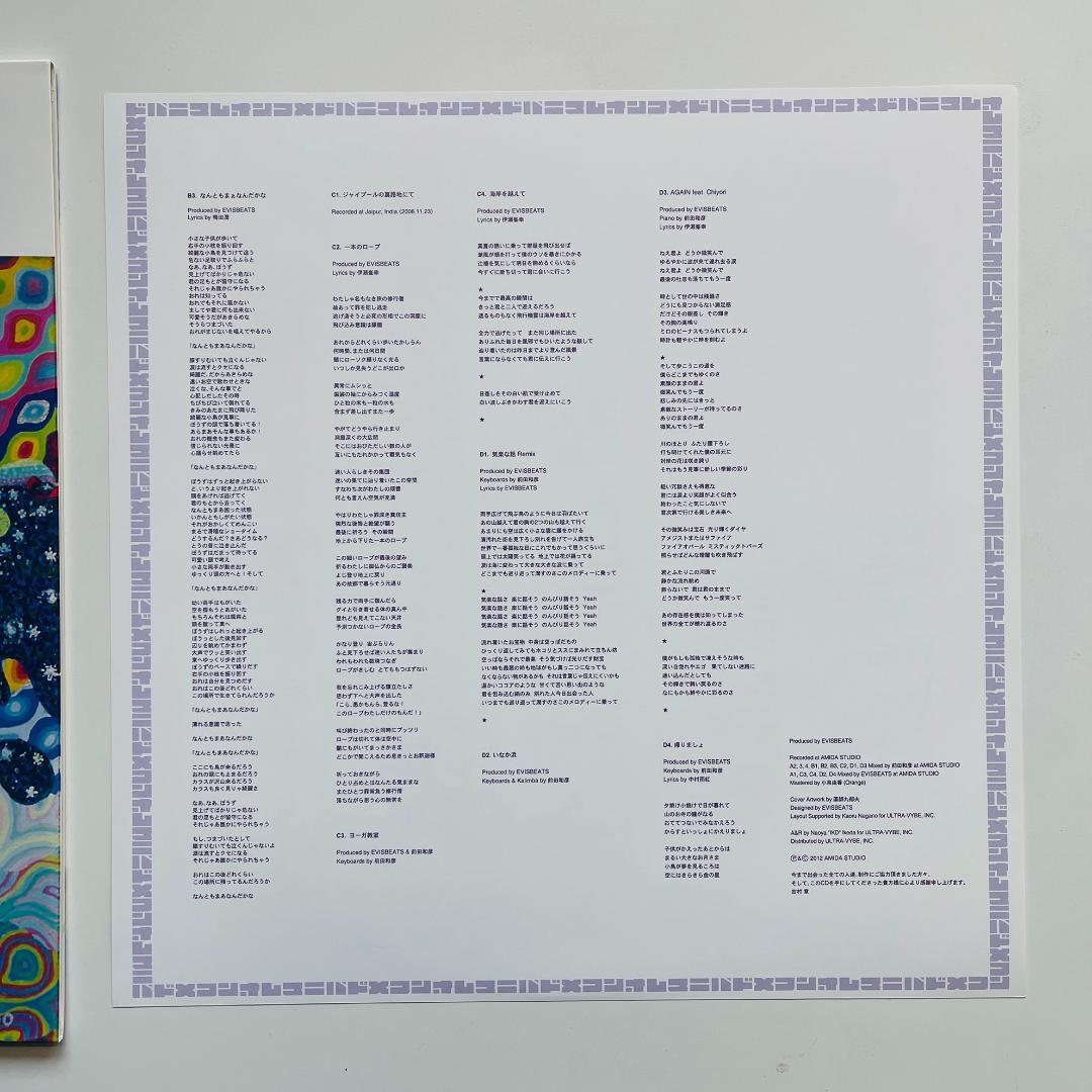 美盤 美品 2LP レコード Evisbeats ひとつになるとき エビスビーツ