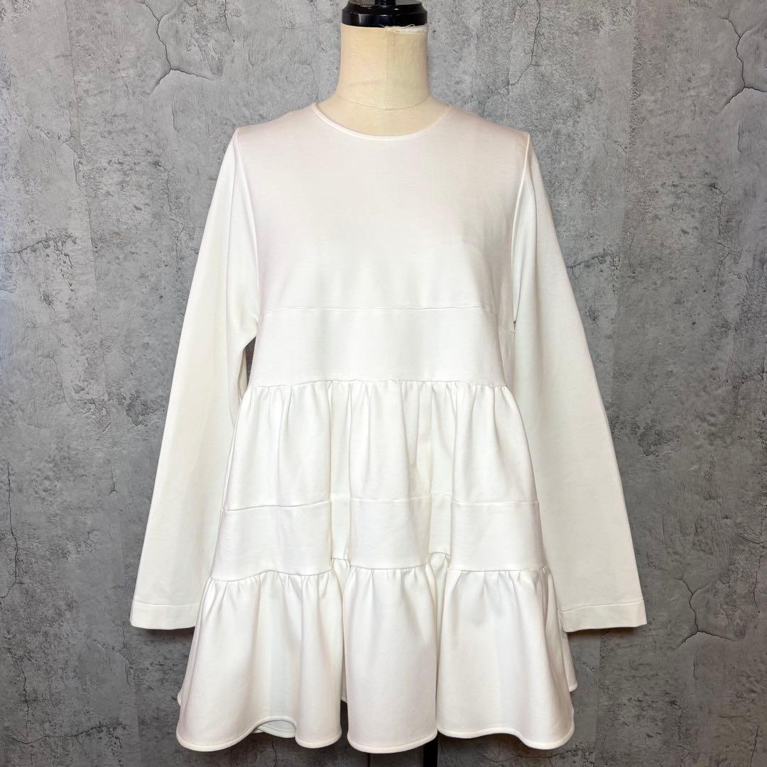 YORI ぬくぬくヘムフリルブラウス