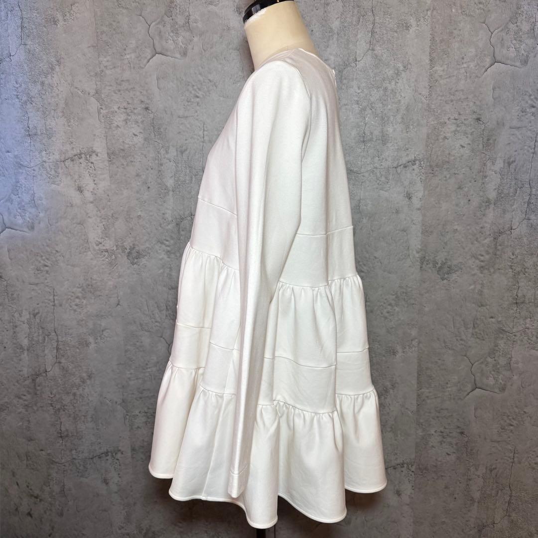 YORI ぬくぬくヘムフリルブラウス