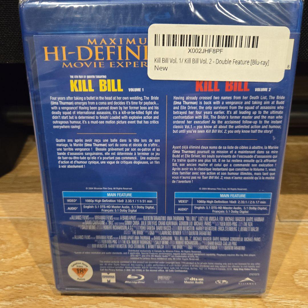 洋画・外国映画 KILL BILL Volume 1 & 2 Blu-ray