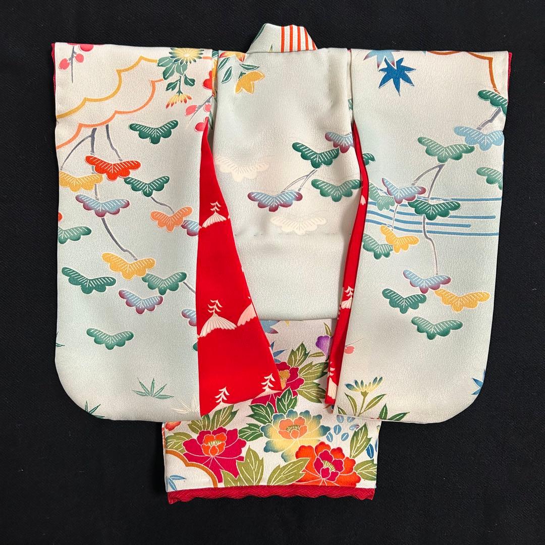 市松人形１２号正絹着物　アンティークドール　ビスクドール