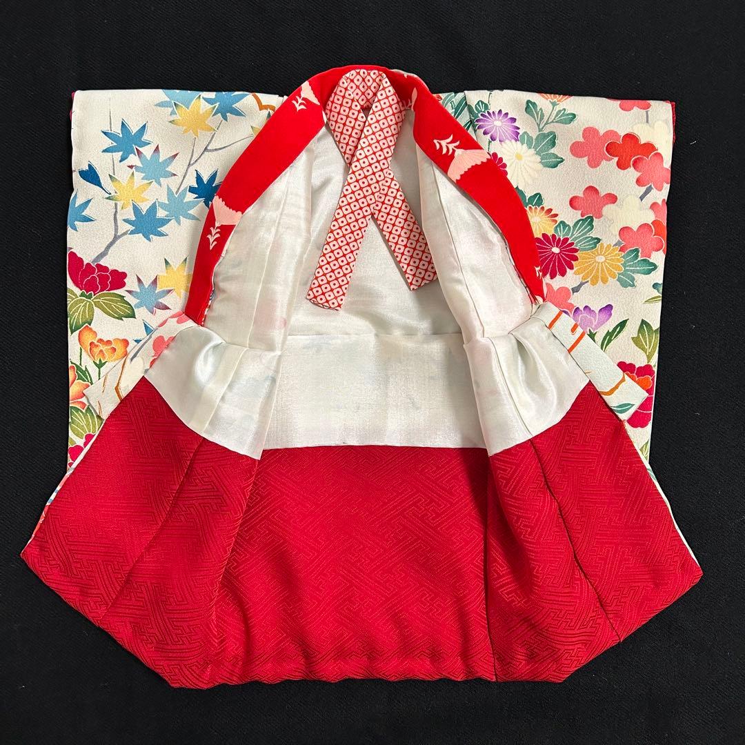 市松人形１２号正絹着物　アンティークドール　ビスクドール