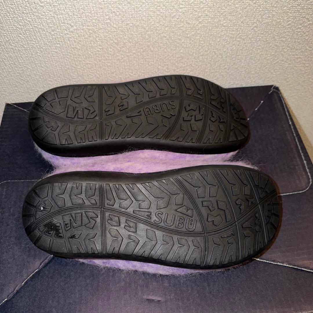 【新品】SUBU DOTS VAMP NOCTINE PURPLE サンダル