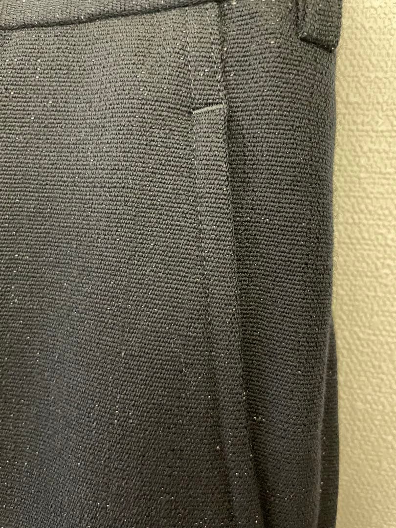 COMME des GARÇONS オムドゥ ネイビーストレッチスーツ Sサイズ