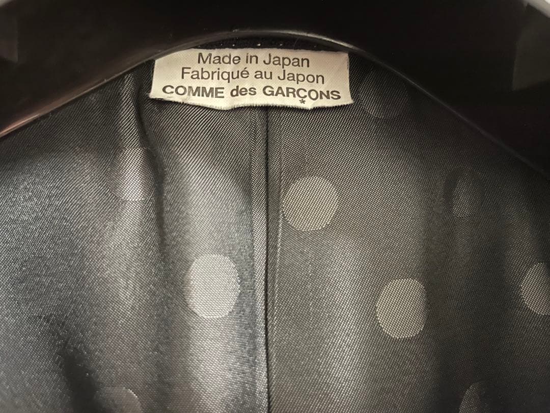 COMME des GARÇONS オムドゥ ネイビーストレッチスーツ Sサイズ