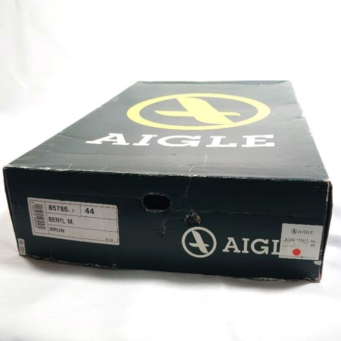 AIGLE レインブーツ BENYL M ブラウン 44
