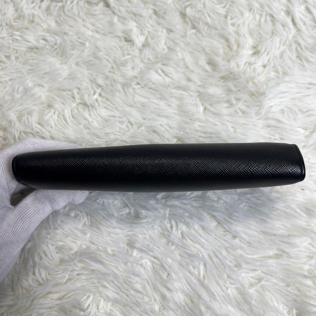 良品✨ ボッテガヴェネタ マネークリップ イントレチャート 黒 レザー 編み込み