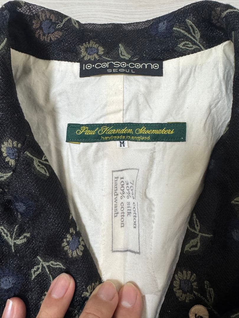 Paul Harnden 花柄 コート M