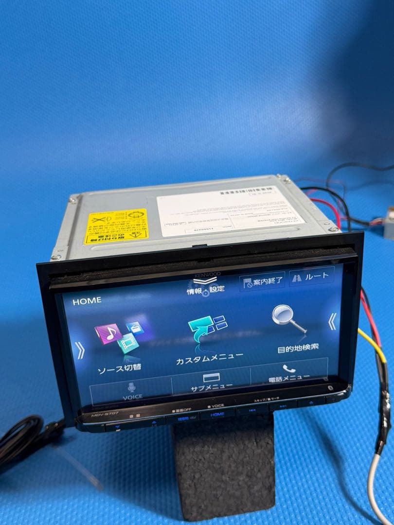 KENWOOD MDV-S707 Bluetooth 2019 メモリーナビ