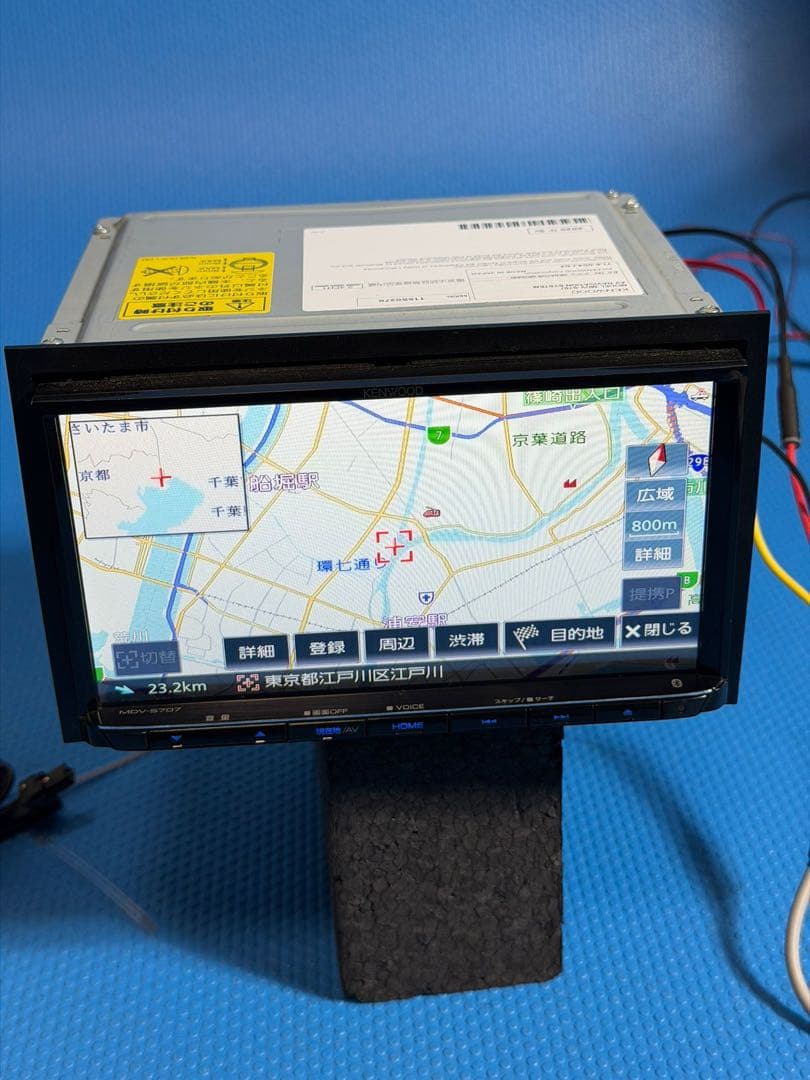 KENWOOD MDV-S707 Bluetooth 2019 メモリーナビ