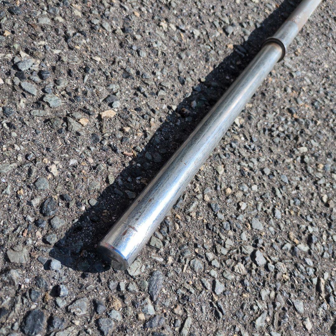 【兵庫県発手渡し希望】 バーベルバー シャフト200cm 穴径28mm