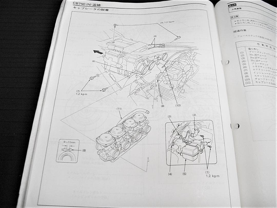 ホンダ CB750(RC39・RC42追補版［N］） サービスマニュアルセット
