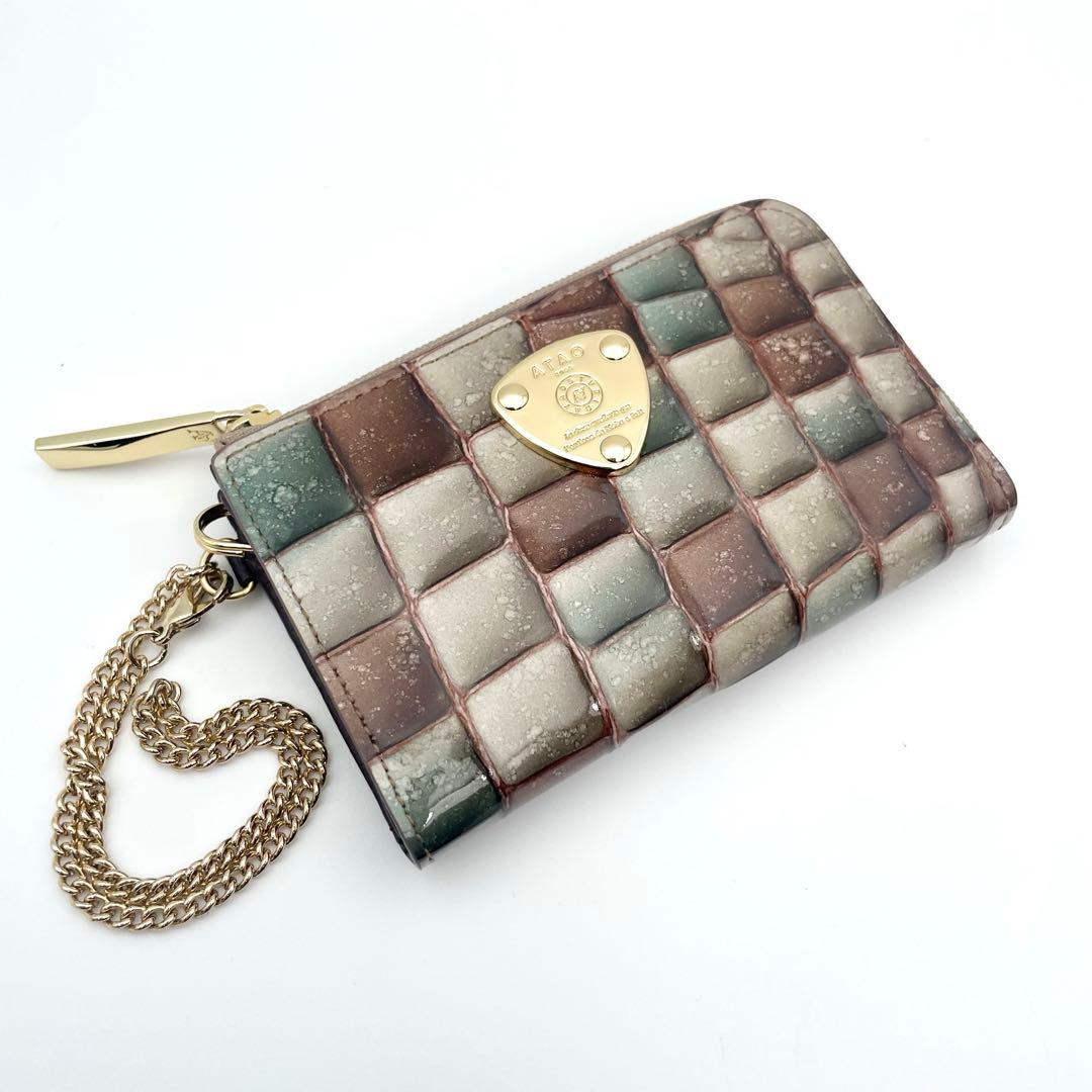 【美品】ATAO アタオ　マルチキーケース