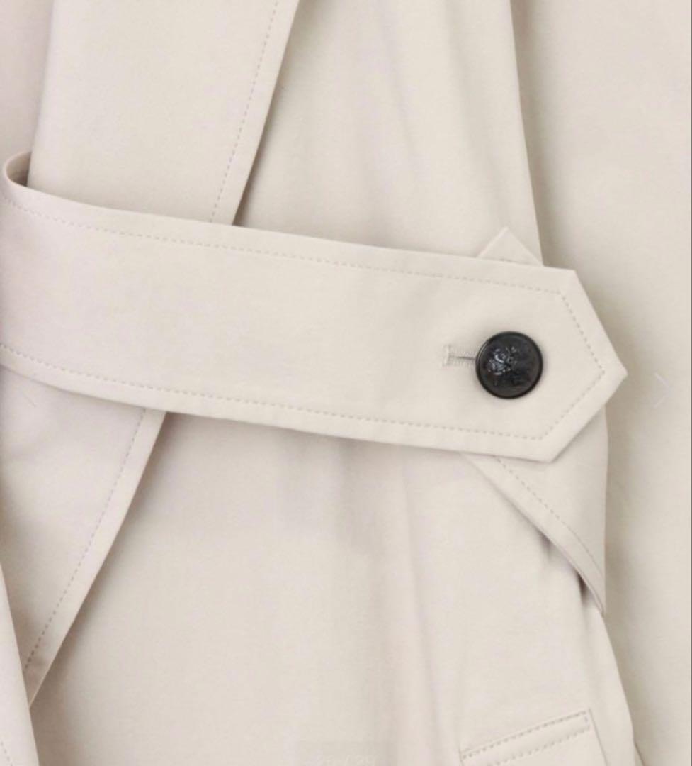 allureville マルタンガルバックフレアコート　ライトベージュ 2 M