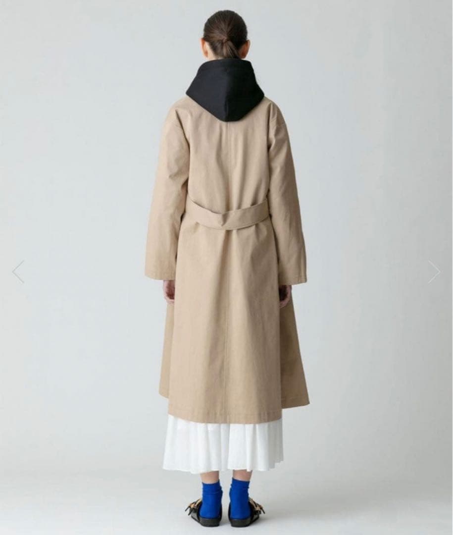 allureville マルタンガルバックフレアコート　ライトベージュ 2 M