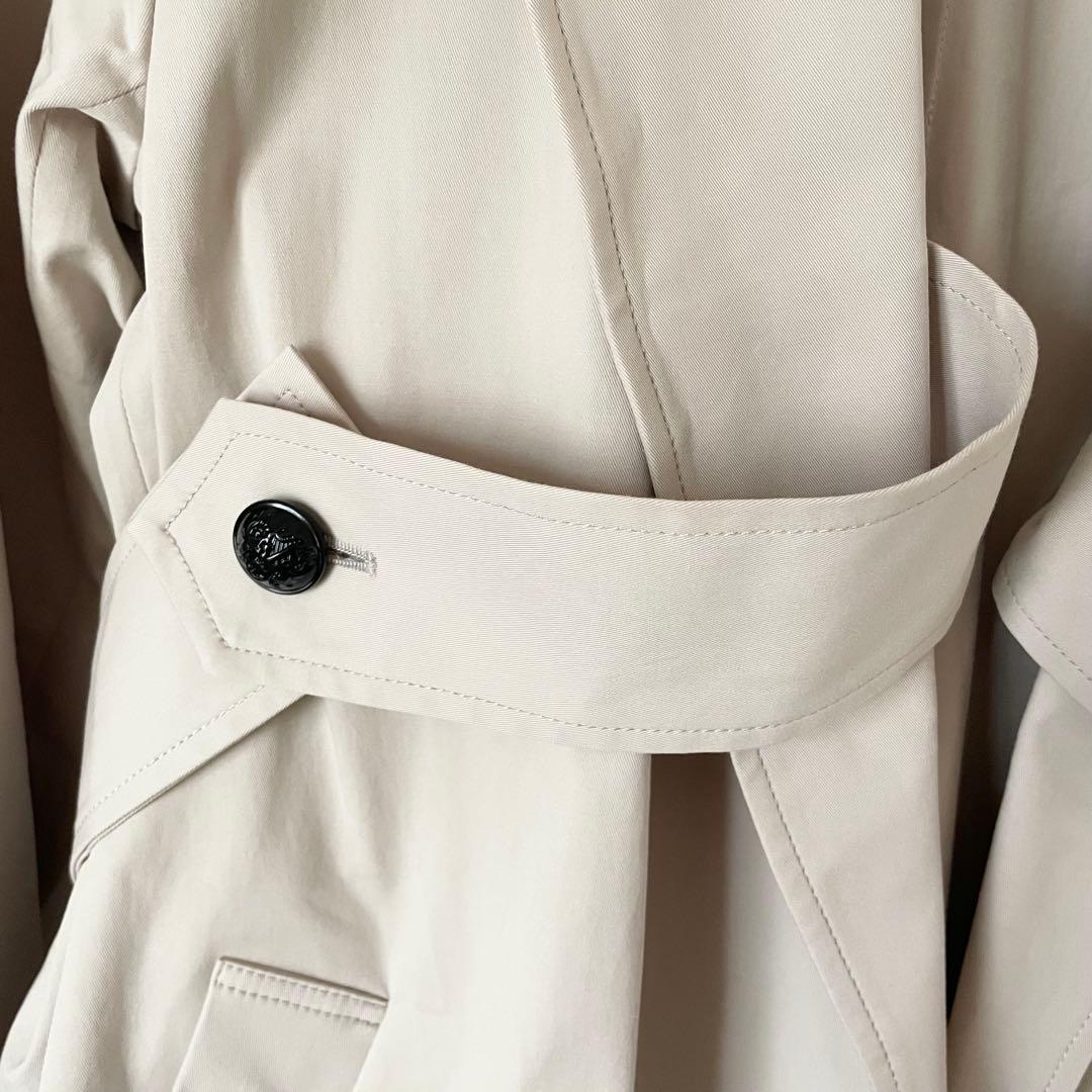 allureville マルタンガルバックフレアコート　ライトベージュ 2 M