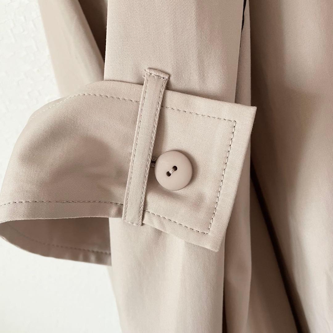 allureville マルタンガルバックフレアコート　ライトベージュ 2 M