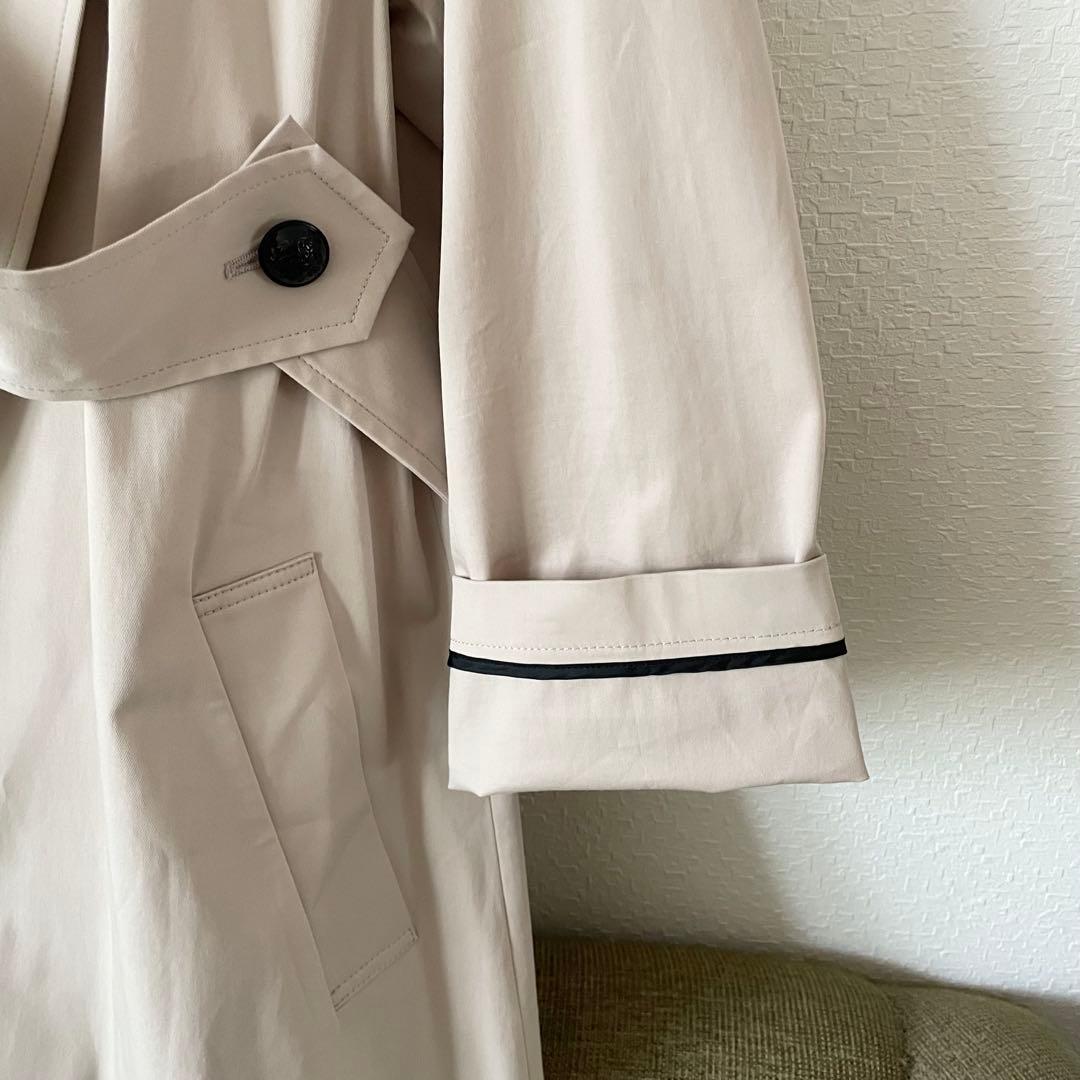 allureville マルタンガルバックフレアコート　ライトベージュ 2 M