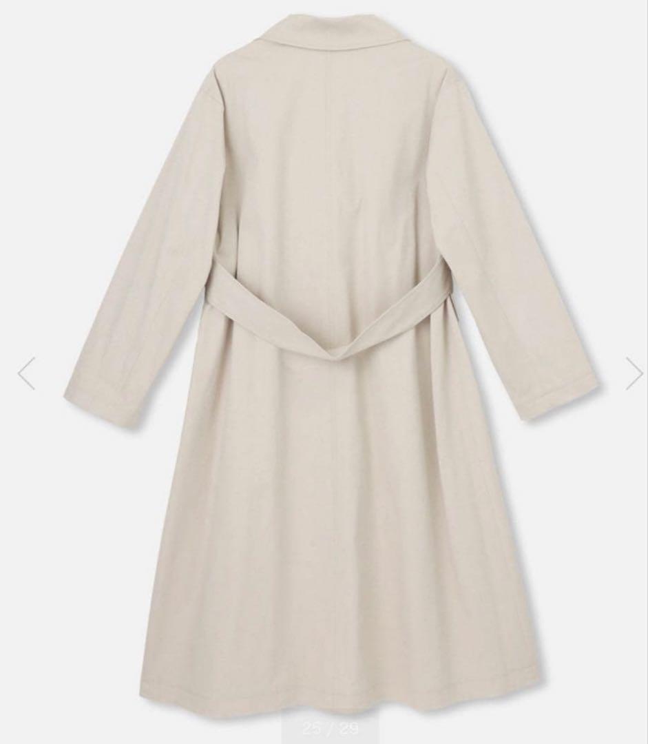 allureville マルタンガルバックフレアコート　ライトベージュ 2 M