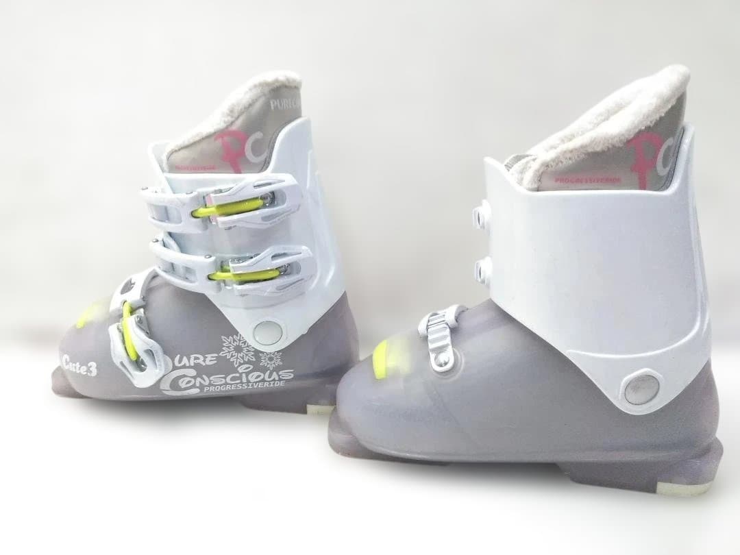 ジュニアスキー4点セット スワロー130cm ピュアコンシャス23cm