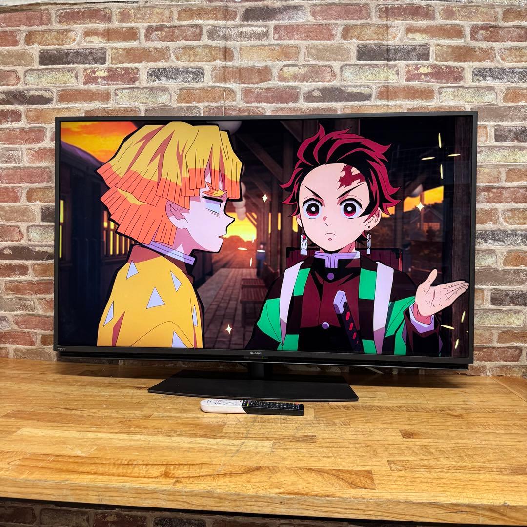 シャープ 50V型 4K 液晶テレビ AQUOS 4T-C50BL1 動画アプリ