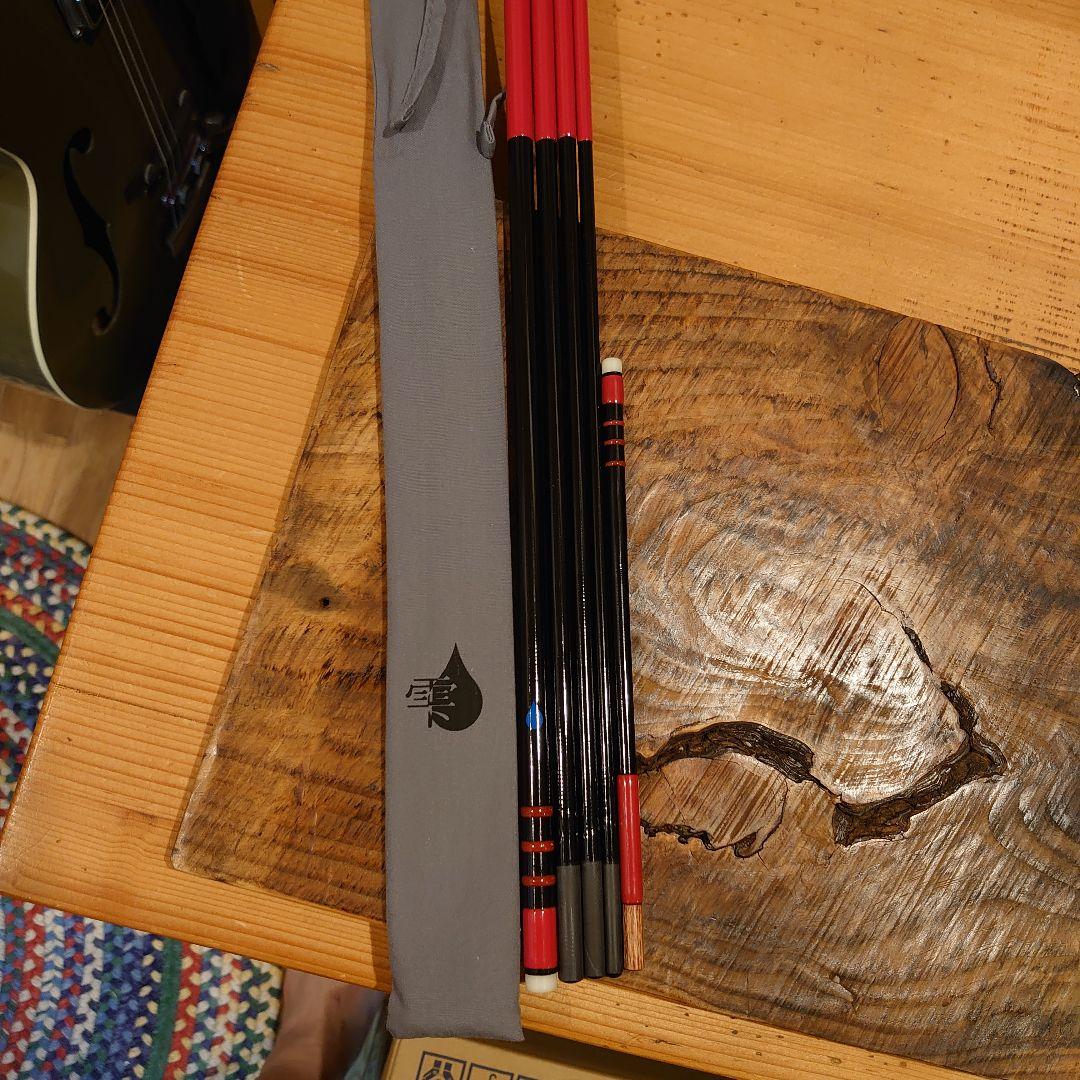 雫　紅6尺8尺　タナゴ、小物竿　激レア