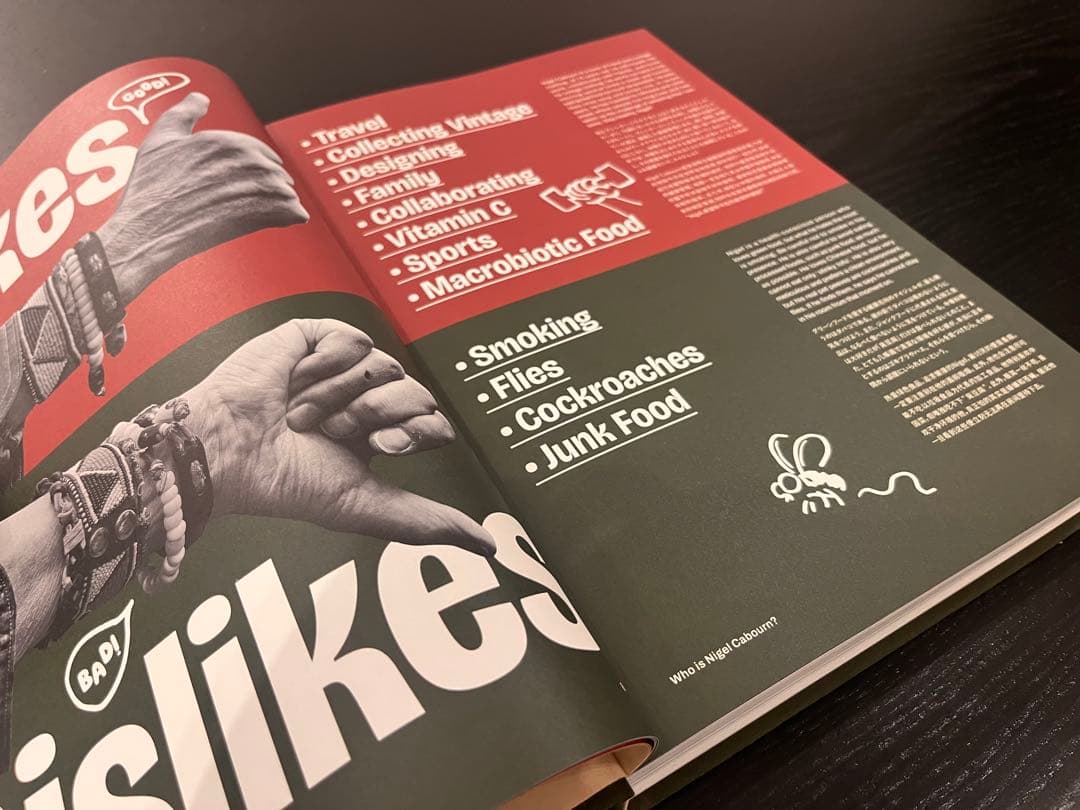 VINTAGE NIGEL CABOURN ハードカバー