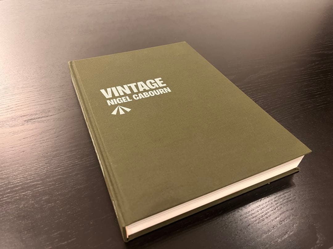 VINTAGE NIGEL CABOURN ハードカバー
