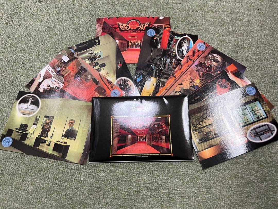 西部警察サングラス＋石原プロワールド未開封ポストカードセット➕本付