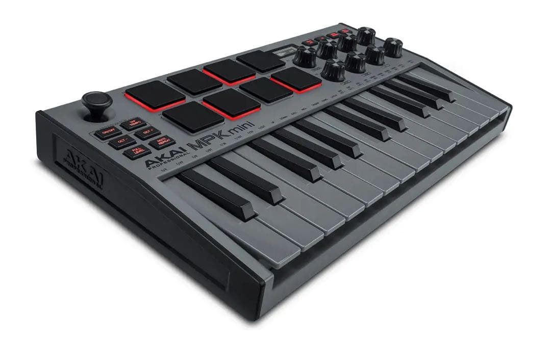 AKAI MPK mini MK3 MIDIキーボード グレー