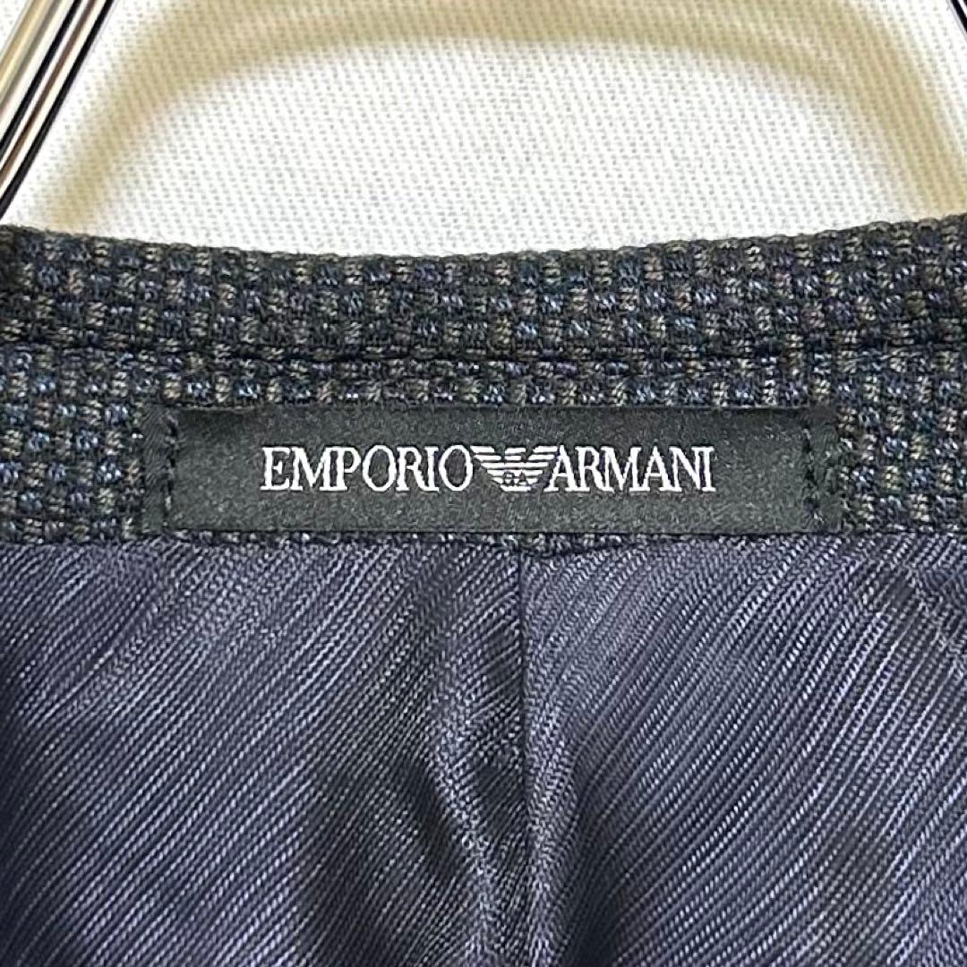 エンポリオアルマーニ MLINE テーラードジャケット メンズ ネイビー 紺色