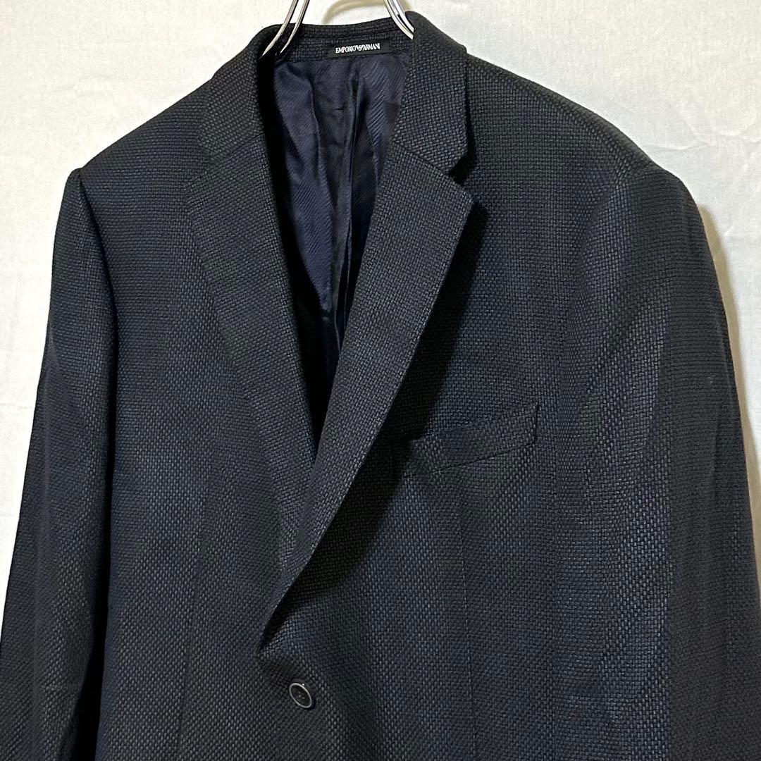 エンポリオアルマーニ MLINE テーラードジャケット メンズ ネイビー 紺色