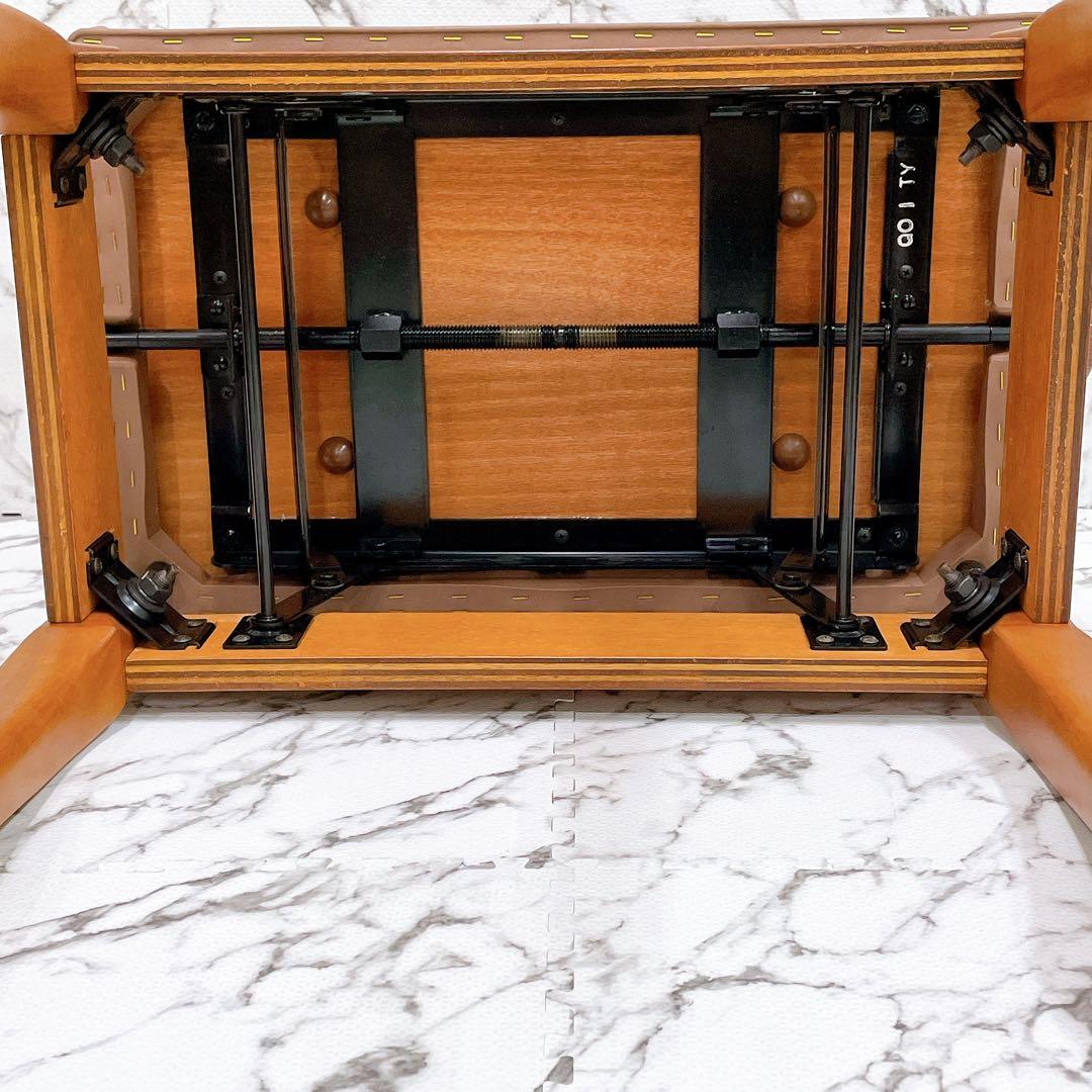 チェブ様 ピアノ椅子 猫足 無段階高さ調整式