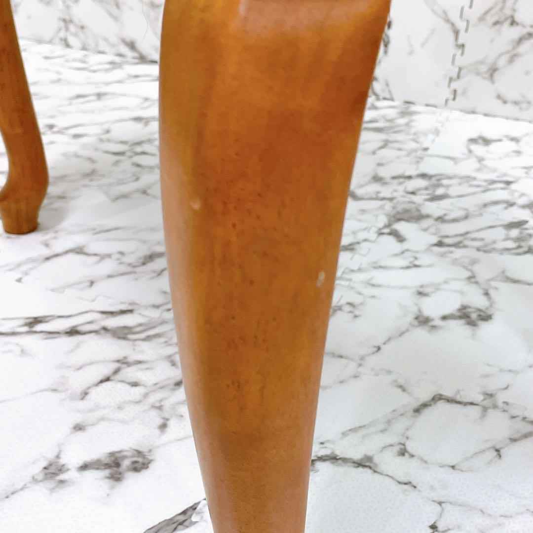 チェブ様 ピアノ椅子 猫足 無段階高さ調整式