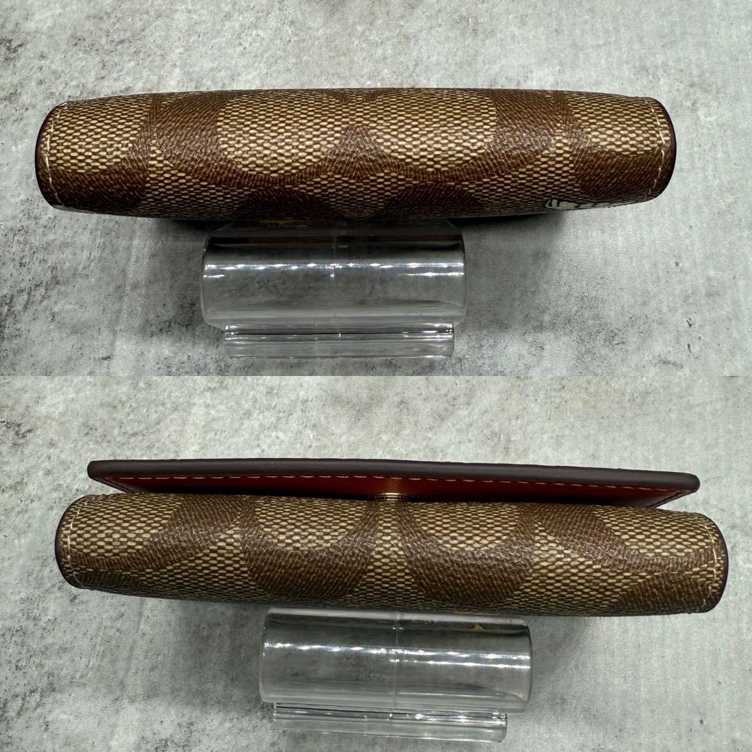 【美品】COACH コーチ スヌーピー キーケース PVC コラボ ブラウン