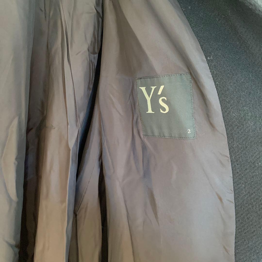 ワイズ　Y's 黒 テーラードジャケット レディース オーバーサイズ